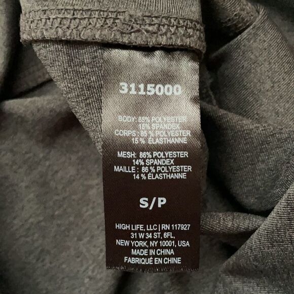 Head Full Length Grey Leggings with Mesh Inserts Size Small - Picture 8 of 11